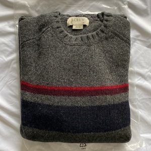 NWT J. Crew 100% Crew Neck Sweater. Size XL.
